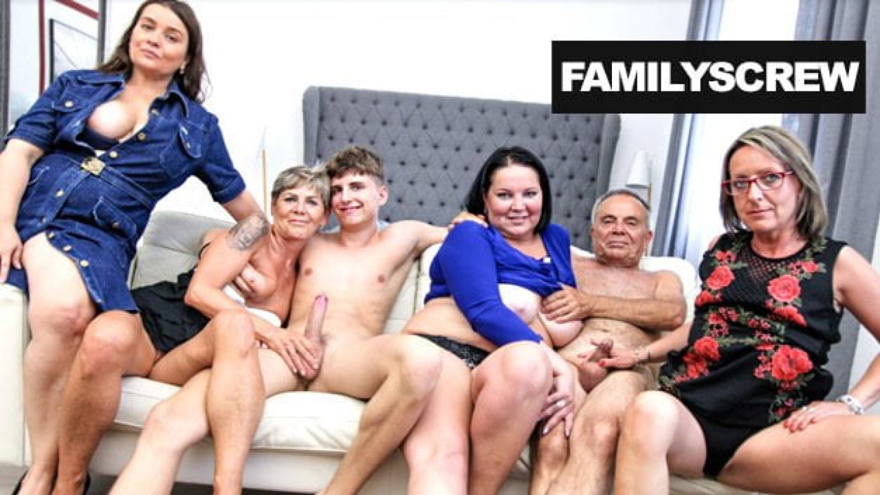 Fucked up Grandpa and Grandson Sunday Orgy  grandpa mireck