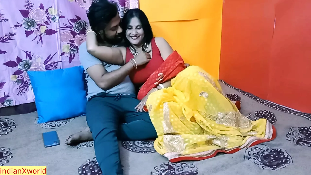 My Desi hot aunty has secret sex with her unmarried devar!! Cum inside pussy indian secret sex